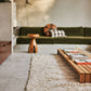 Teppich 200x140cm aus Wolle in creme - Teppich