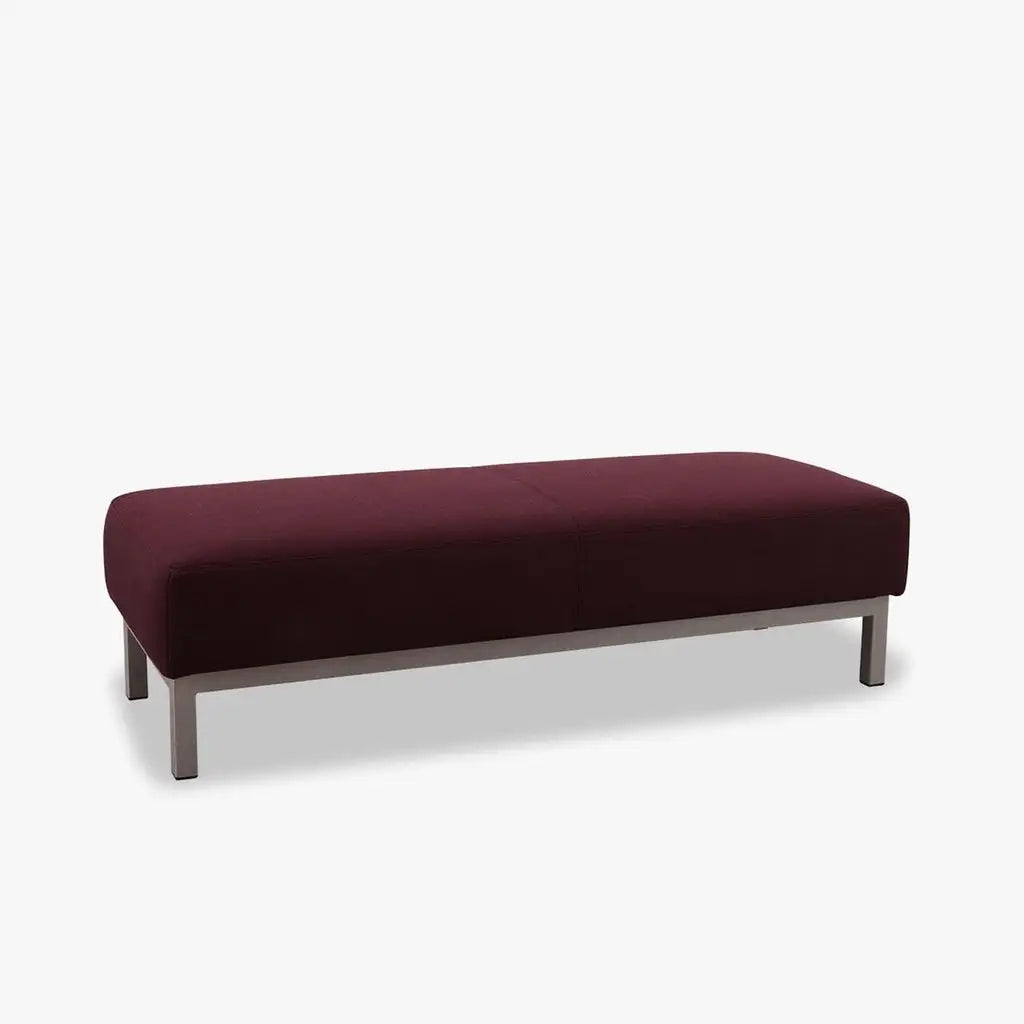 Hocker in Stoff brombeere - Hocker