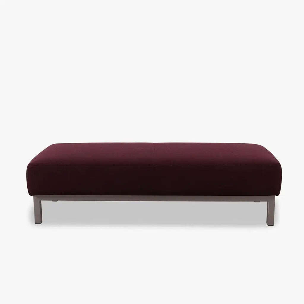 Hocker in Stoff brombeere - Hocker