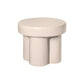 Hocker TORU in Keramik - lily white / Ø 40cm / H32cm - Hocker
