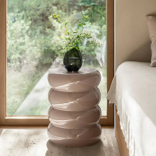 Bild 1 in Galerieansicht laden. Hocker TORU in Keramik rund - Hocker