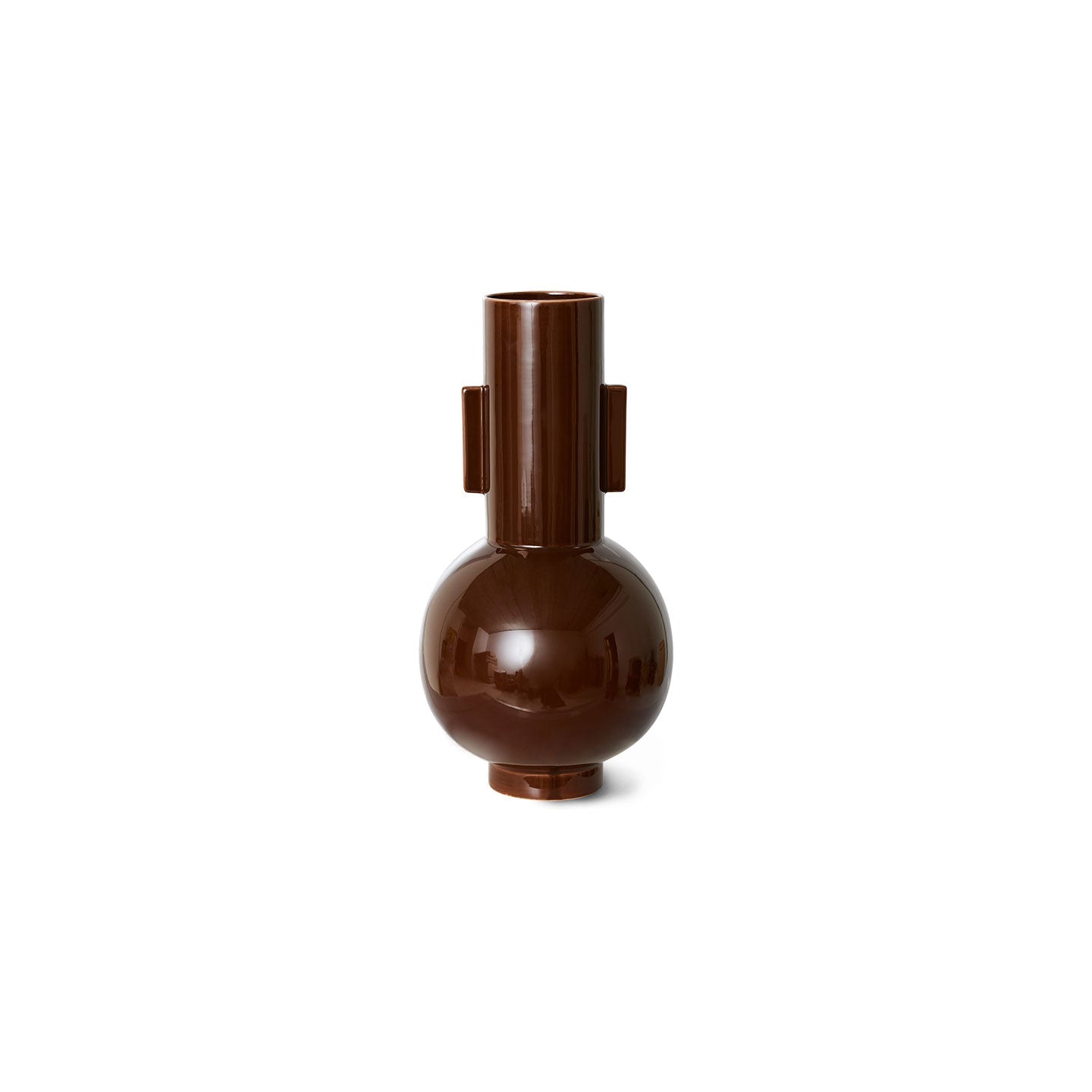 Keramikvase in Espresso L - Vasen