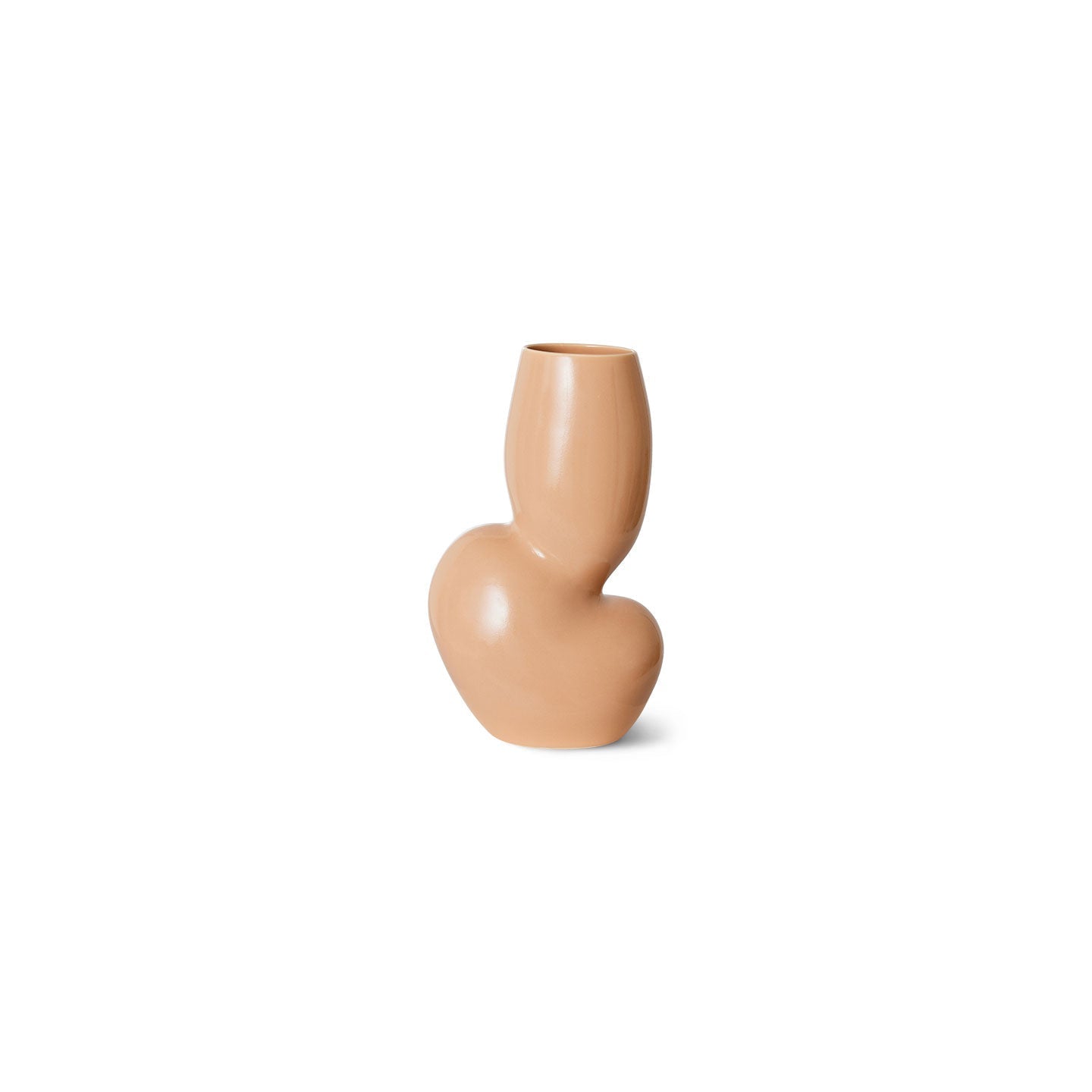 Keramikvase organic cream M - Vasen