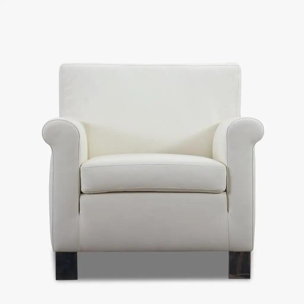 Ledersessel HENRY in jerry white - Sessel Leder