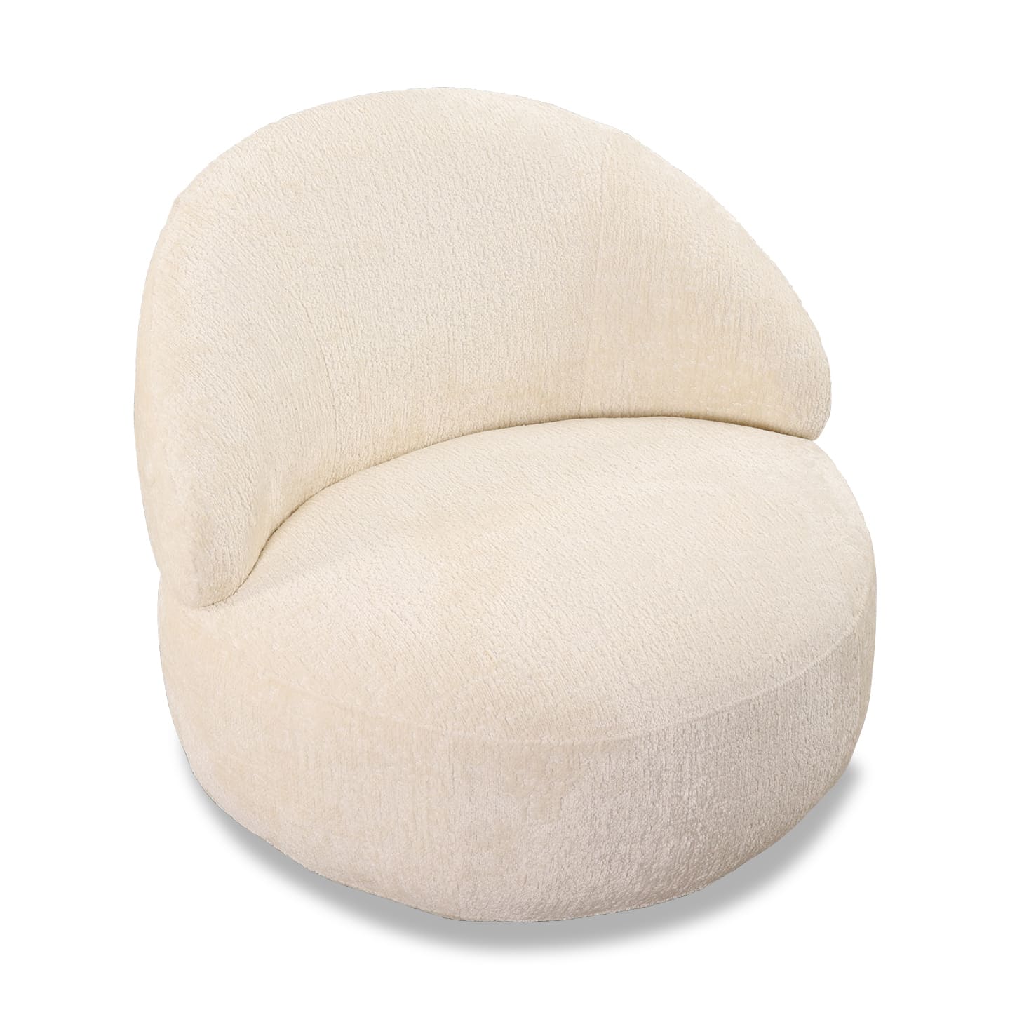 Loungesessel SOFIA in Stoff Koto pristine - Sitzdesign