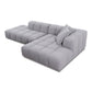 Loungesofa BUBBLE in Stoff Manhattan - Ecksofa Stoff