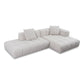 Loungesofa BUBBLE in Stoff Manhattan - Ecksofa Stoff