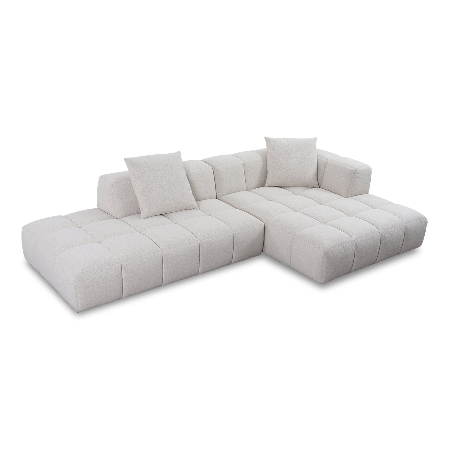 Loungesofa BUBBLE in Stoff Manhattan - Ecksofa Stoff