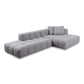 Loungesofa BUBBLE in Stoff Manhattan - Ecksofa Stoff