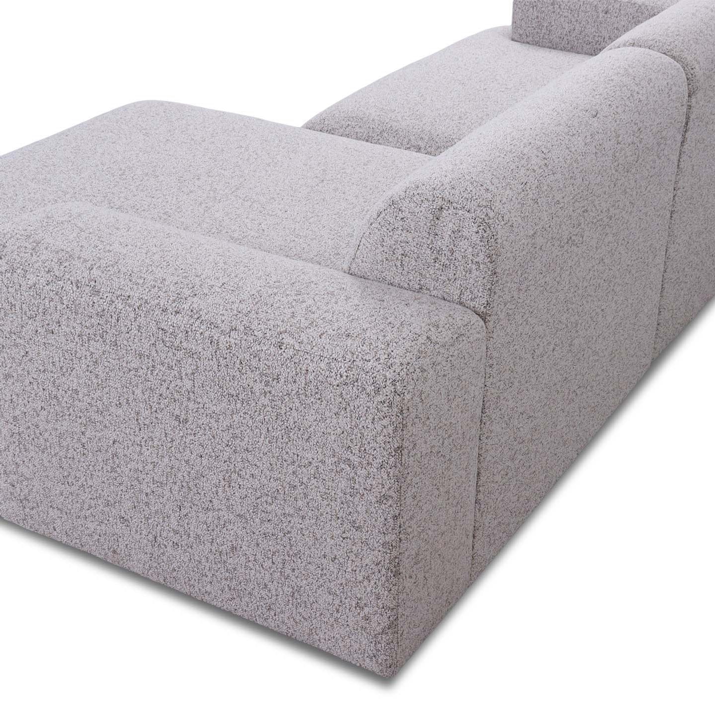 Madrid Longchair Ecksofa in Stoff Puente