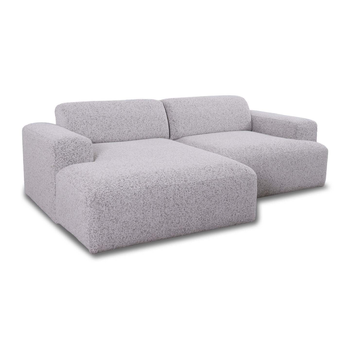 Madrid Longchair Ecksofa in Stoff Puente