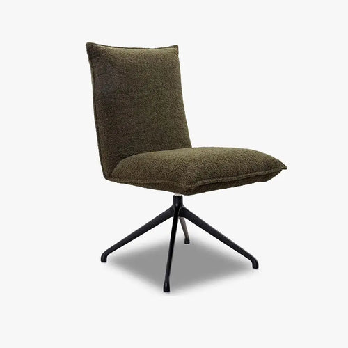 Bild 1 in Galerieansicht laden. MAGGIE Stuhl 6er Set in Stoff Tedyy moss und darkgreen - Stuhl Stoff