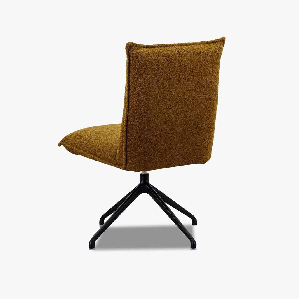 MAGGIE Stuhl 6er Set in Stoff Tedyy moss und darkgreen - Stuhl Stoff