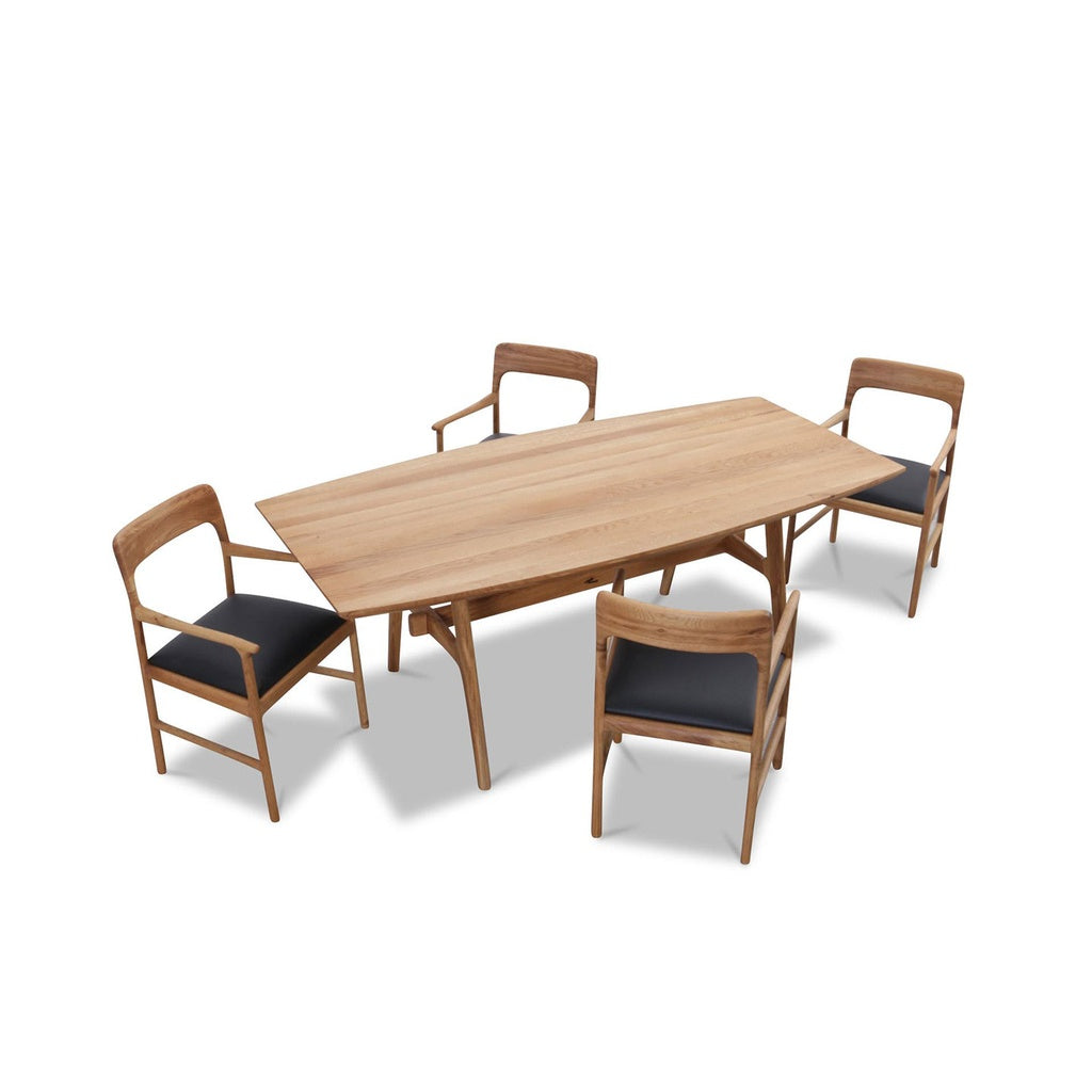 Massivholztisch Emotion in Eiche natur - Esstisch Massivholz