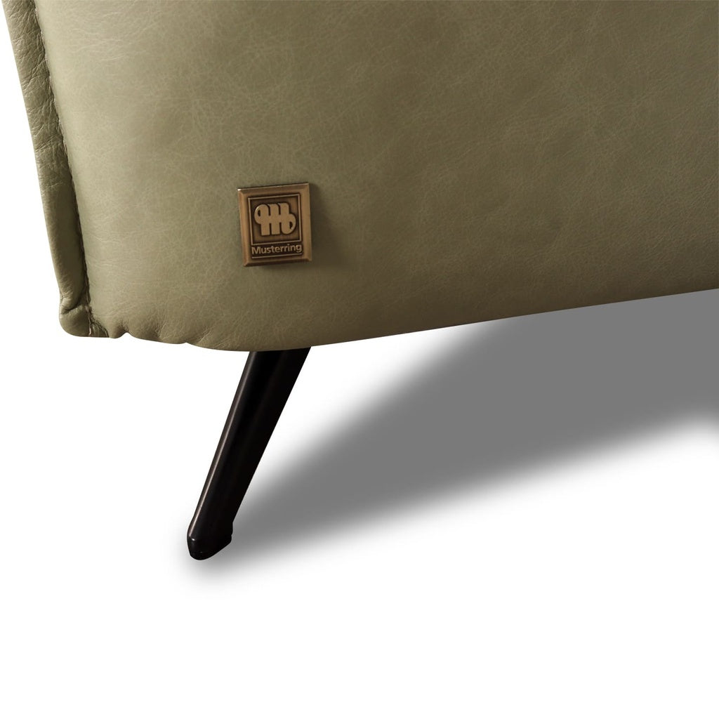 Sofagarnitur MR2340 in Leder Z74 green tea - Sitzdesign