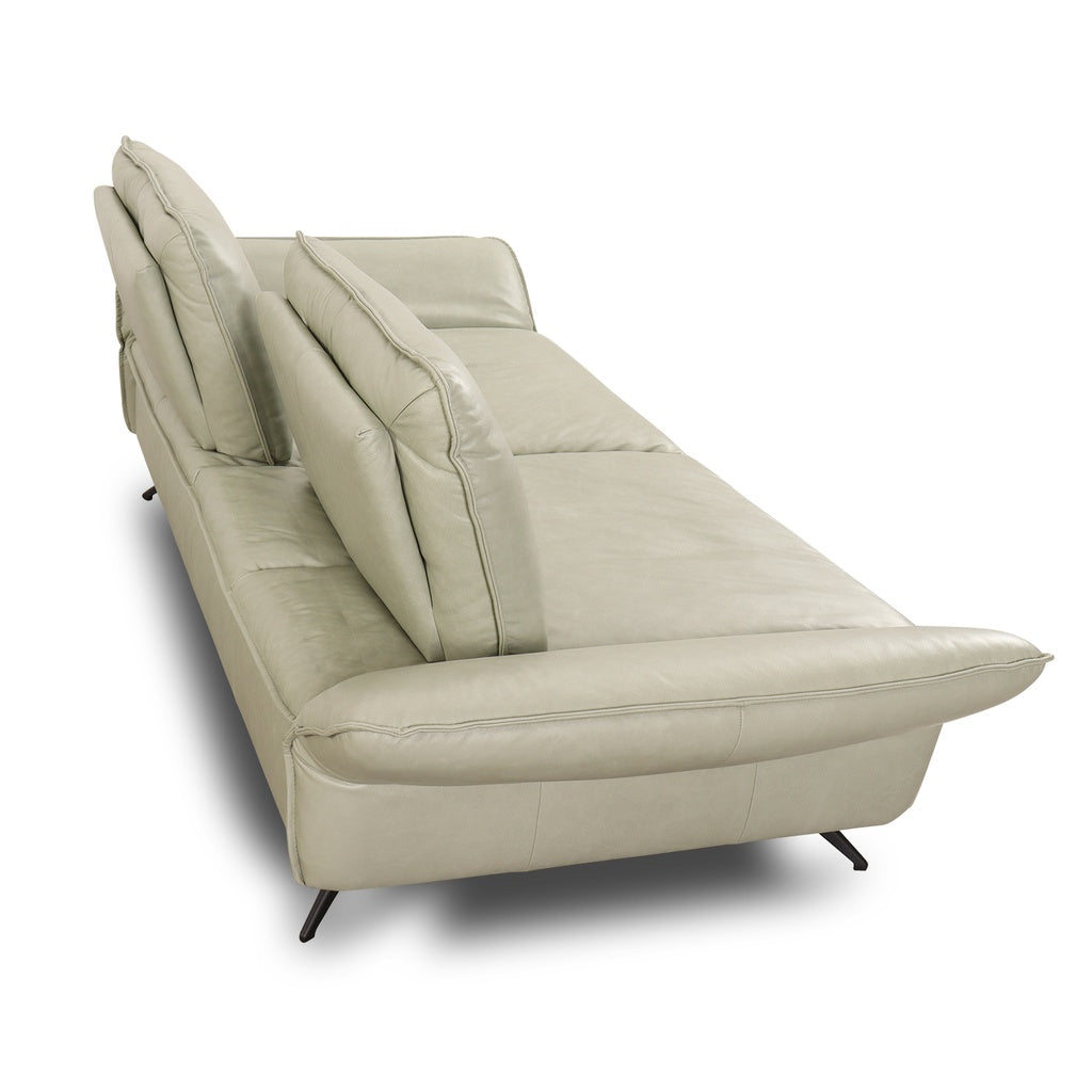 Sofagarnitur MR2340 in Leder Z74 green tea - Sitzdesign