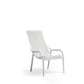 Outdoor Stuhl NET LOUNGE - bianco - Gartenstuhl