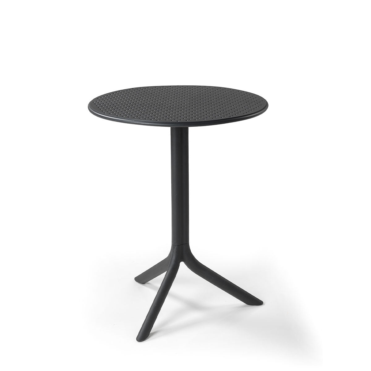 Outdoor Tisch STEP Ø 60,5cm - anthracite - Gartentisch