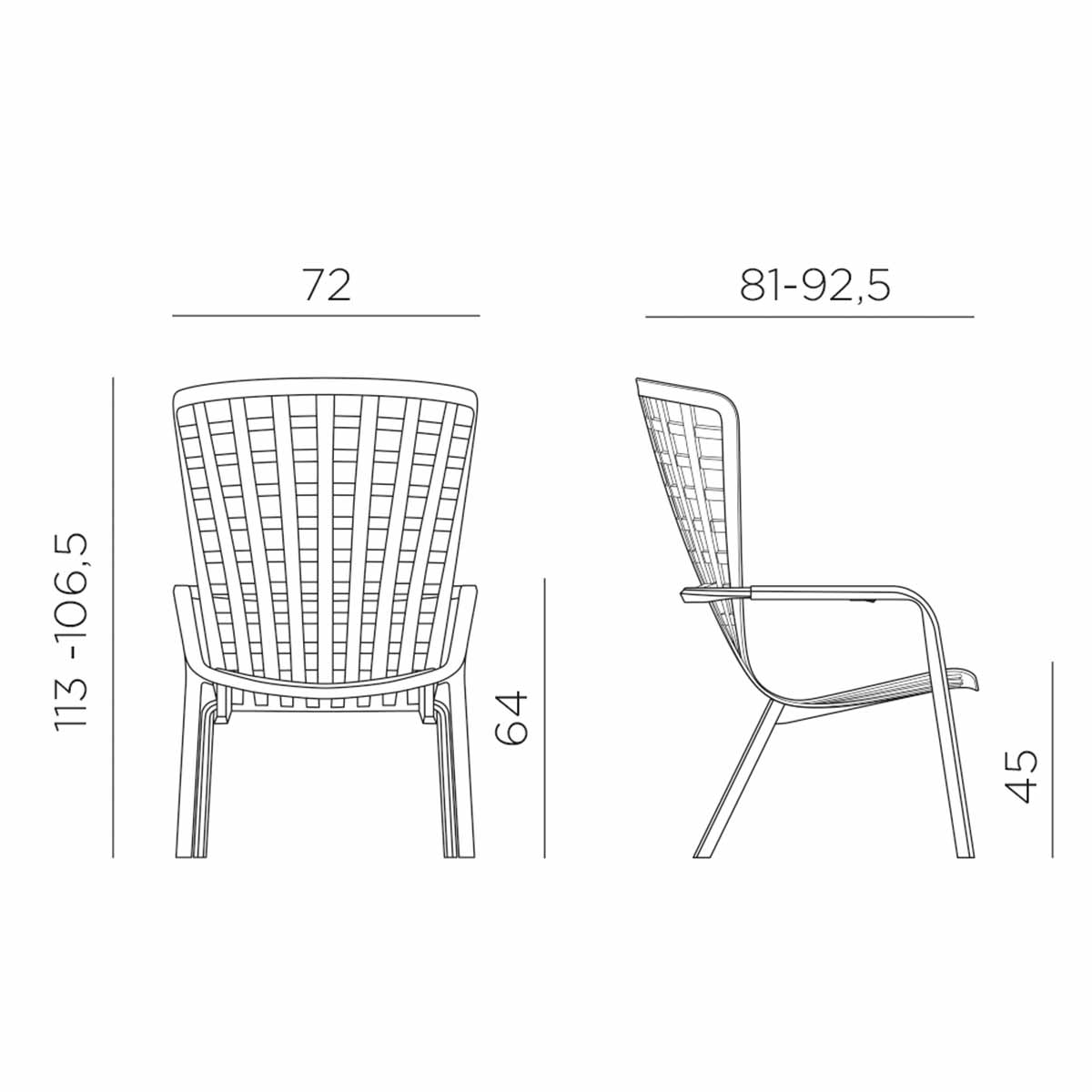 Sitzkissen für Relaxsessel FOLIO - Sitzkissen