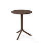 Outdoor Tisch SPRITZ Ø 60,5cm - caffe - Gartentisch