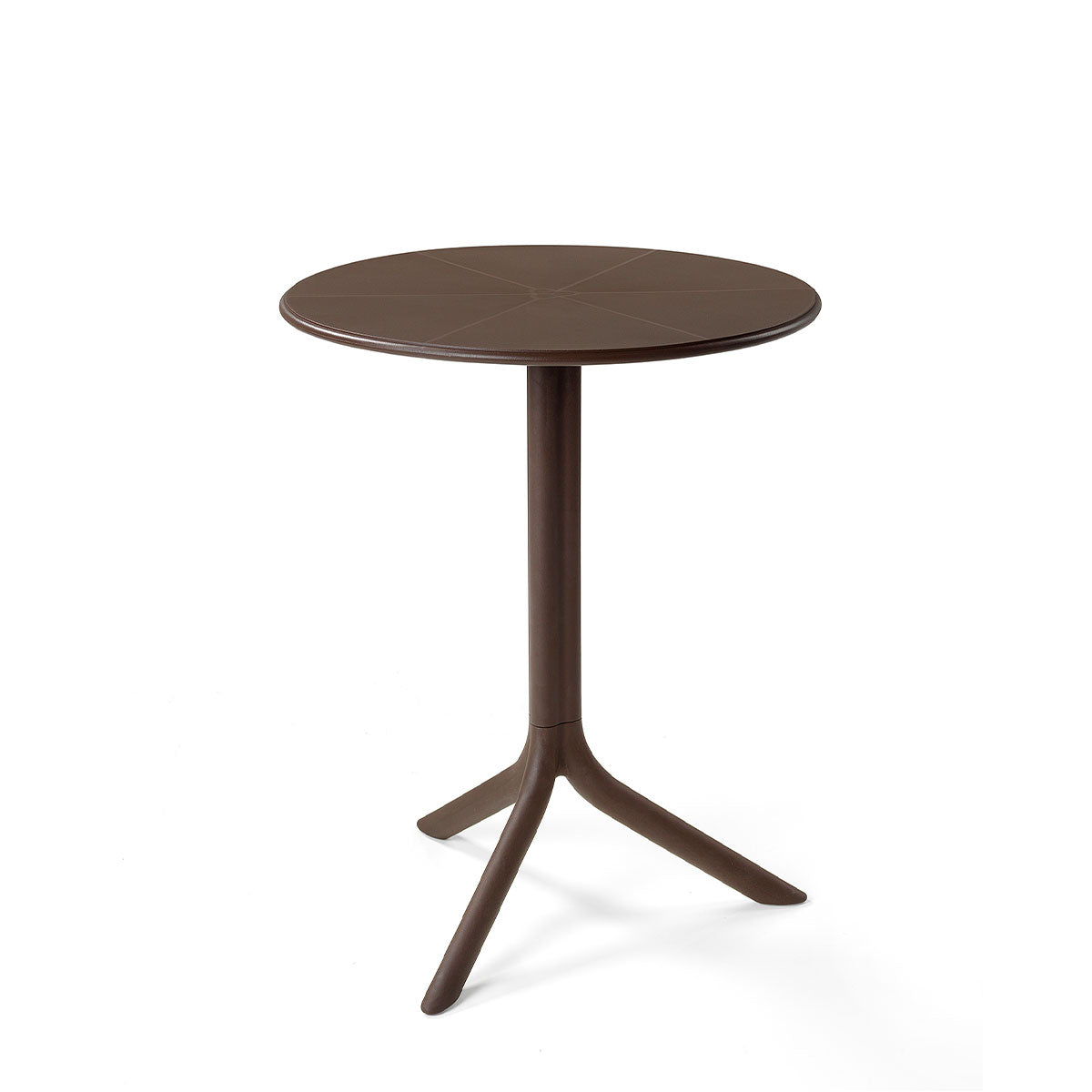 Outdoor Tisch SPRITZ Ø 60,5cm - caffe - Gartentisch