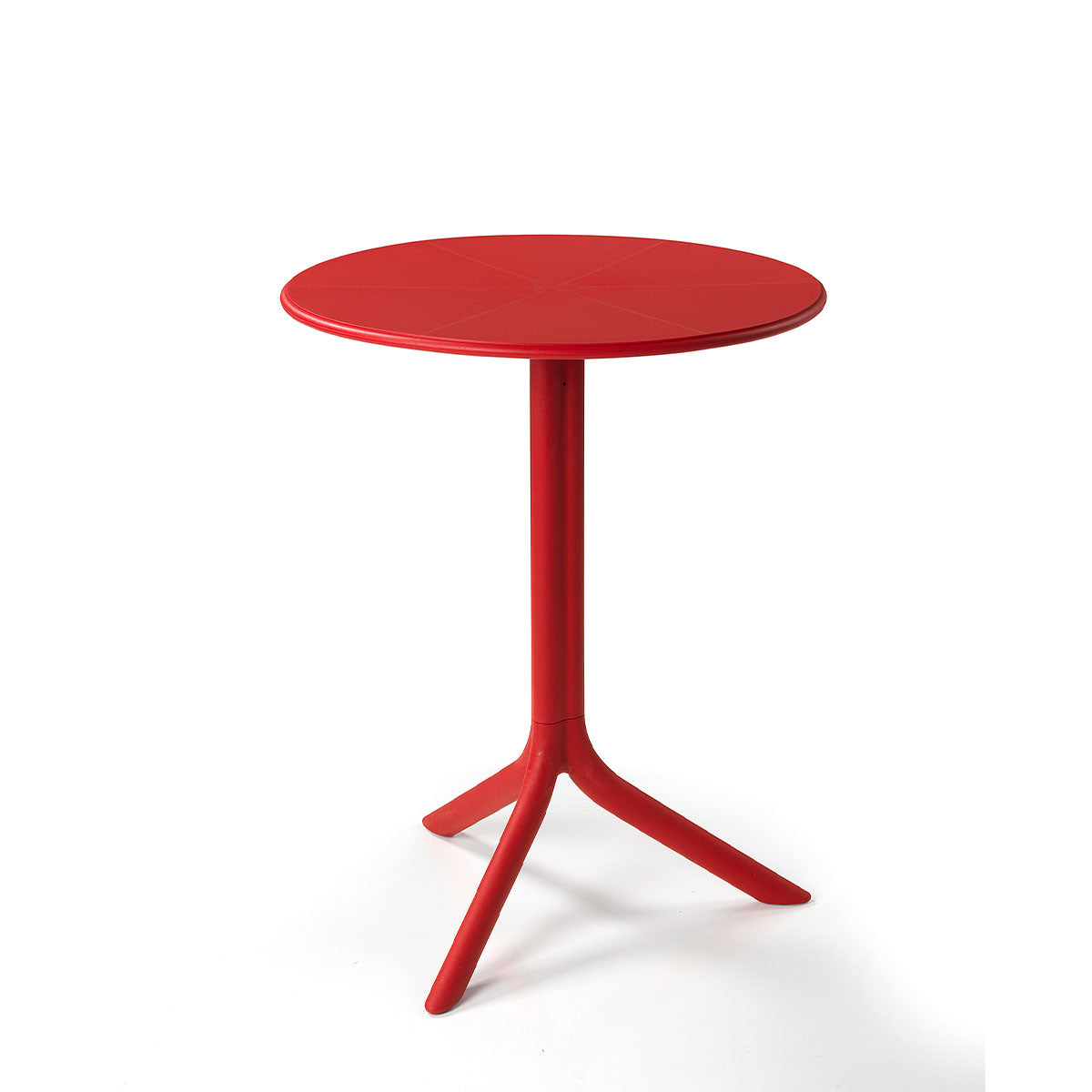 Outdoor Tisch SPRITZ Ø 60,5cm - rosso - Gartentisch