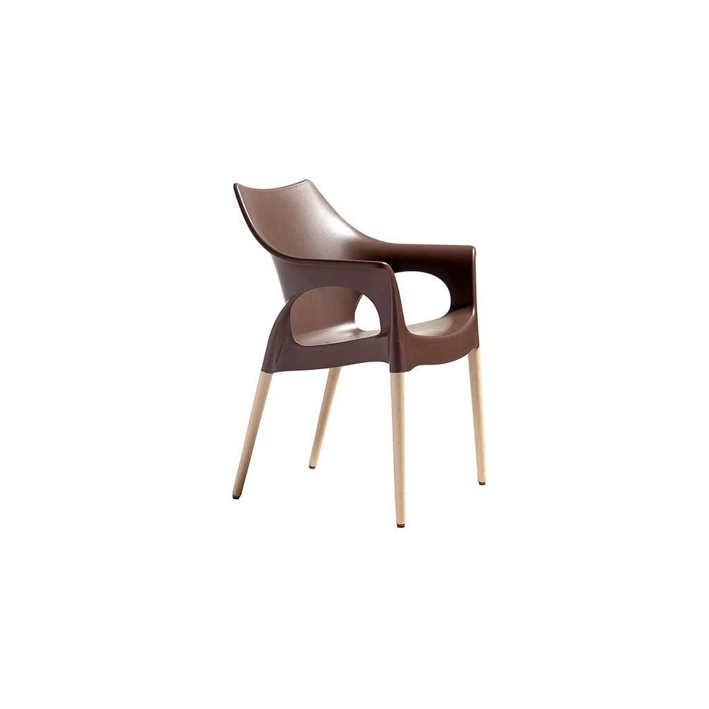 Natural Ola 2115 4er Set - Stuhl Kunststoff