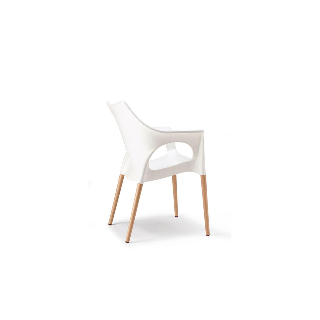 Natural Ola 2115 4er Set - Stuhl Kunststoff