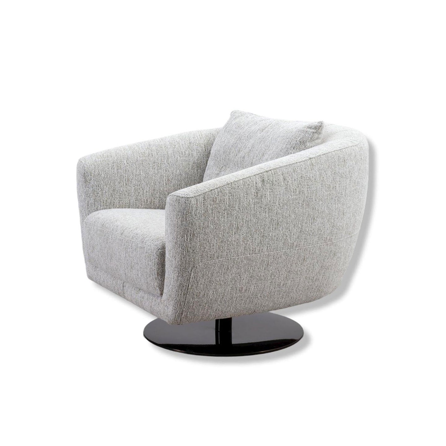 Nicoletti & Calia Italia Drehsessel Arianna in Stoff Gibson beige - Sessel Stoff