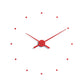 Wanduhr OJ konfigurierbar - red / Ø 80cm - OJ - Wanddeko