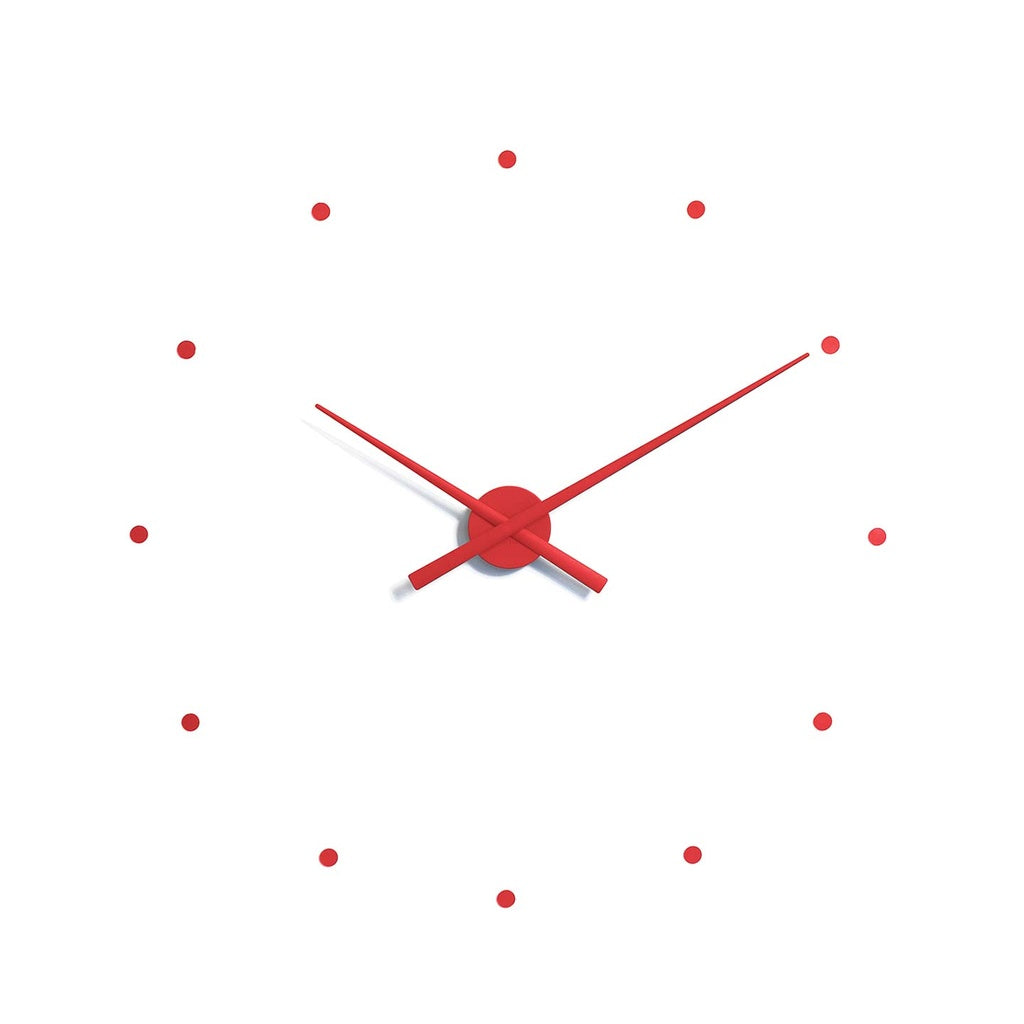 Wanduhr OJ konfigurierbar - red / Ø 80cm - OJ - Wanddeko