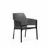 Outdoor Armlehenstuhl NET RELAX - anthracite - Gartenstuhl
