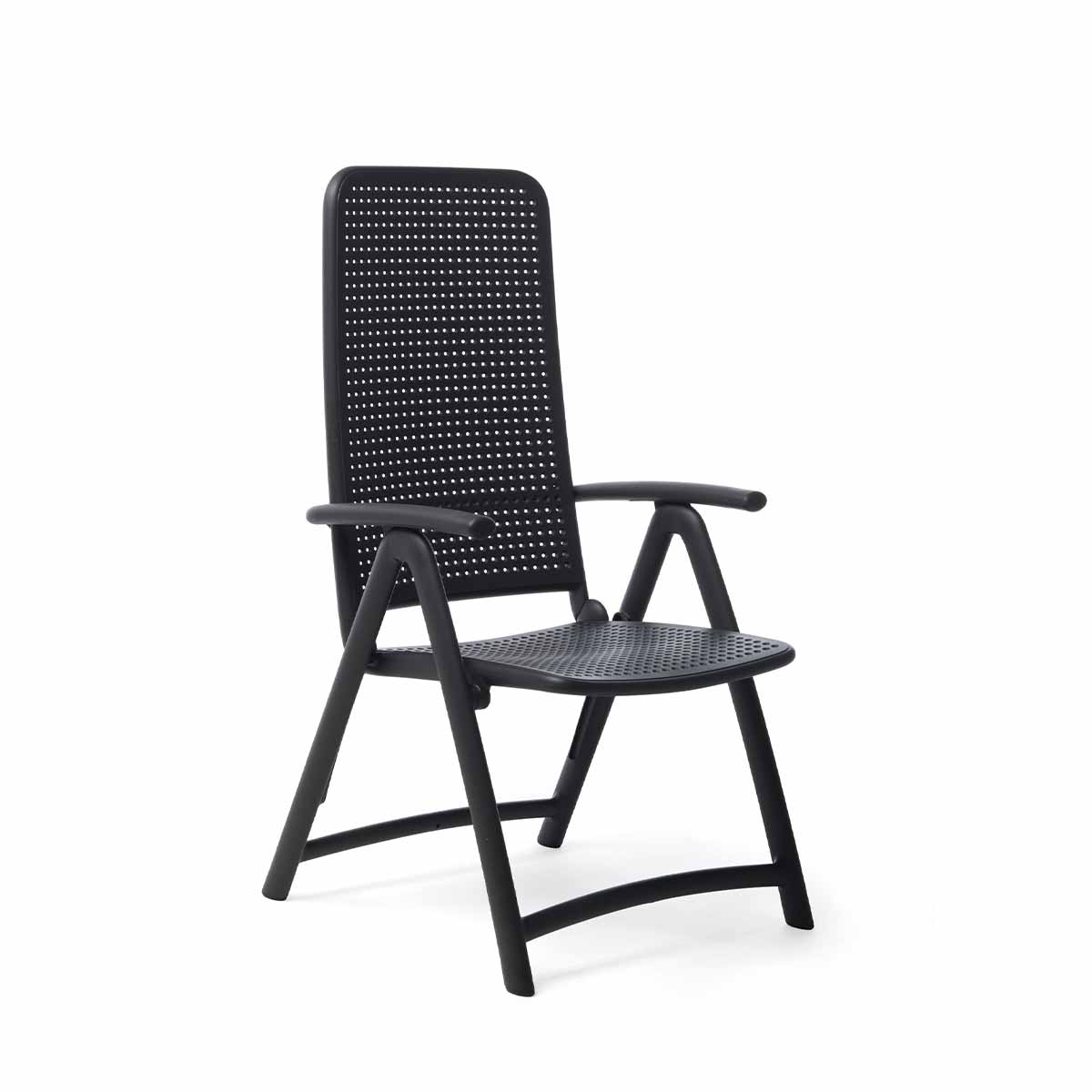 Outdoor Armlehnenstuhl DARSENA - anthracite - Stuhl Kunststoff