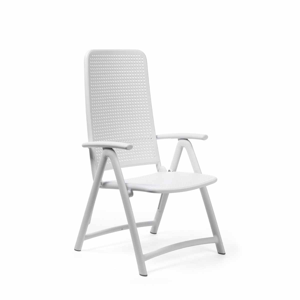 Outdoor Armlehnenstuhl DARSENA - bianco - Stuhl Kunststoff