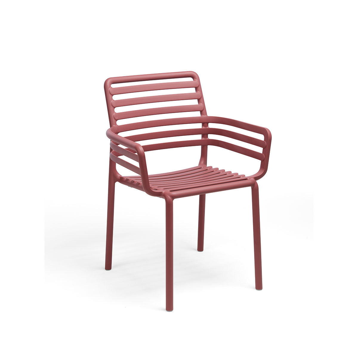 Outdoor Armlehnenstuhl DOGA - marsala - Stuhl Kunststoff
