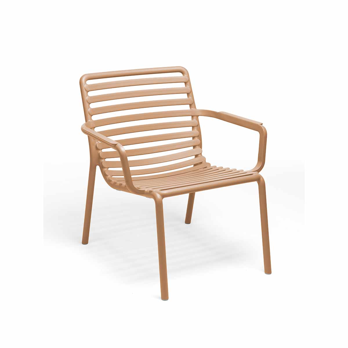 Outdoor Armlehnenstuhl DOGA RELAX - cappuccino - Stuhl Kunststoff