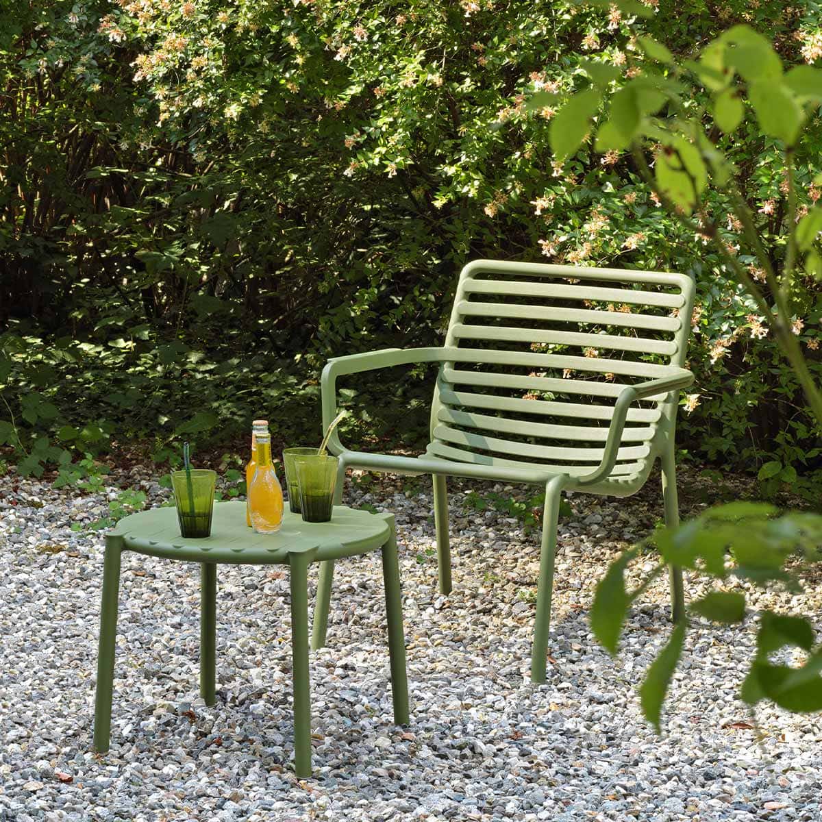 Outdoor Armlehnenstuhl DOGA RELAX - Stuhl Kunststoff