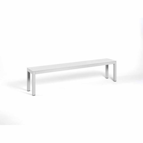 Bild 1 in Galerieansicht laden. Outdoor Bank RIO BENCH ALU - bianco - Sitzbank