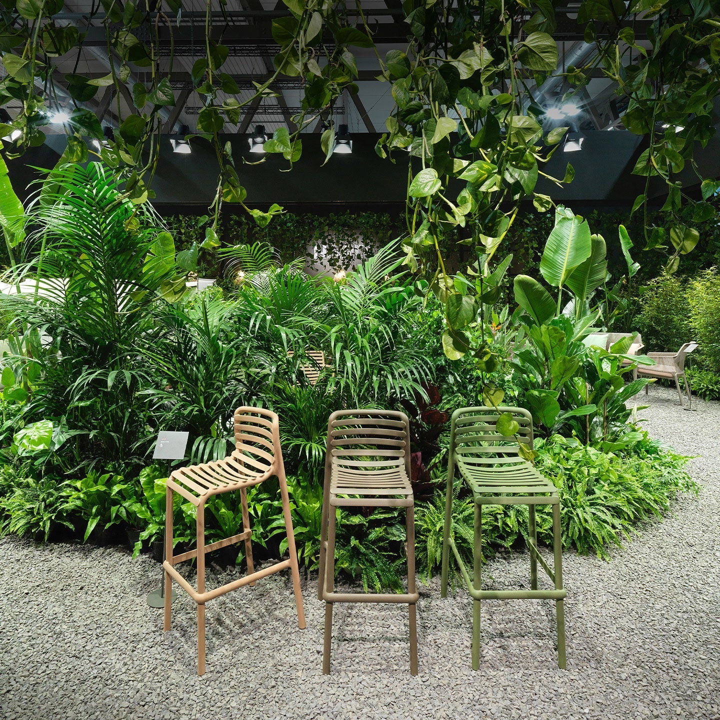 Outdoor Barstuhl DOGA - Barstuhl Kunststoff