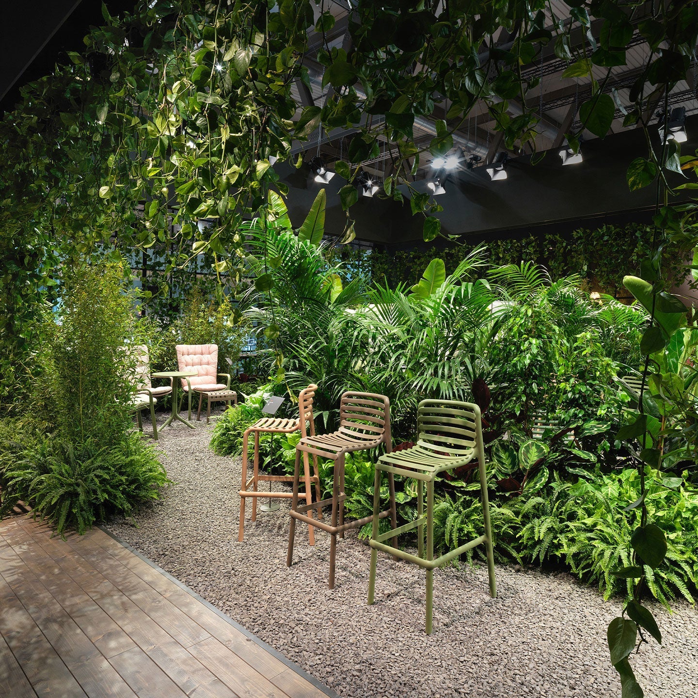 Outdoor Barstuhl DOGA - Barstuhl Kunststoff