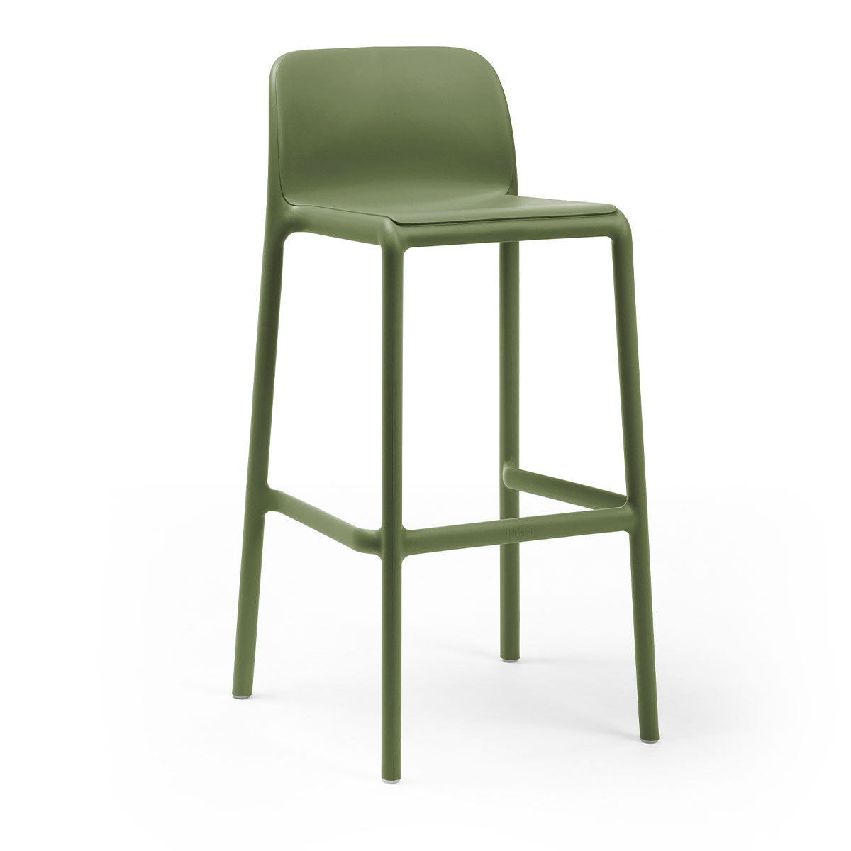 Outdoor Barstuhl FARO - agave - Barstuhl Kunststoff