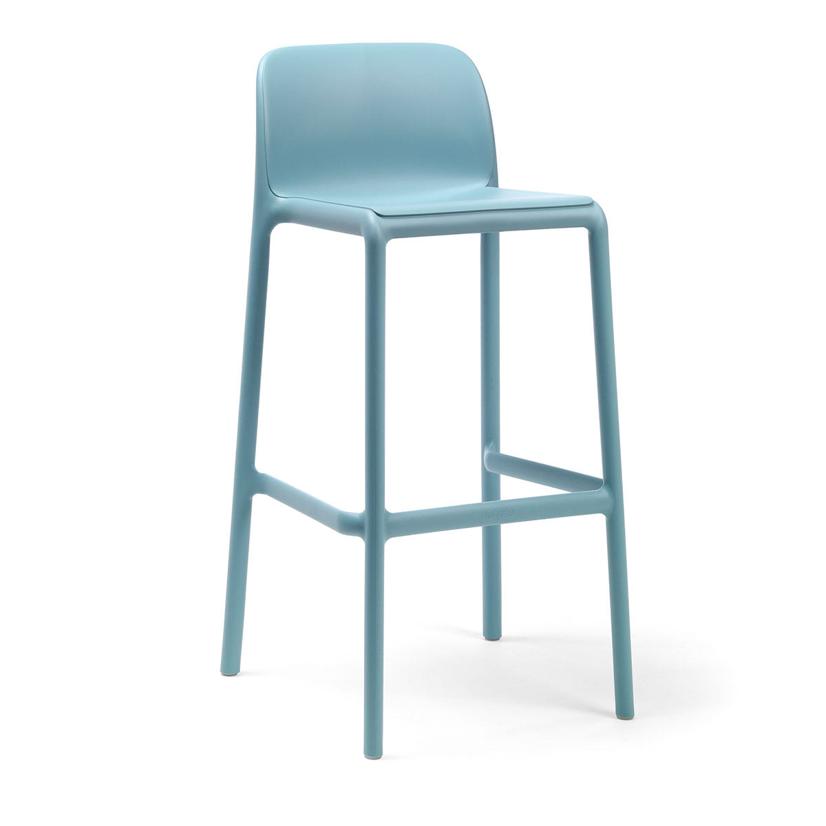 Outdoor Barstuhl FARO - celeste - Barstuhl Kunststoff