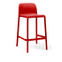 Outdoor Barstuhl FARO MINI - rosso - Barstuhl Kunststoff