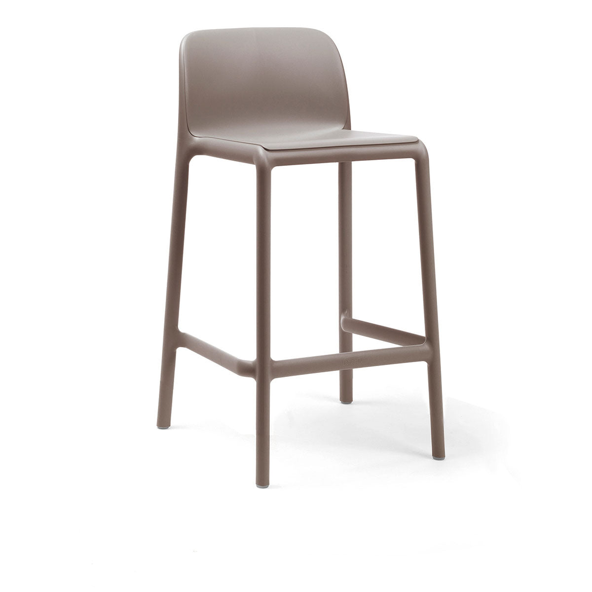 Outdoor Barstuhl FARO MINI - tortora - Barstuhl Kunststoff