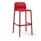 Outdoor Barstuhl FARO - rosso - Barstuhl Kunststoff