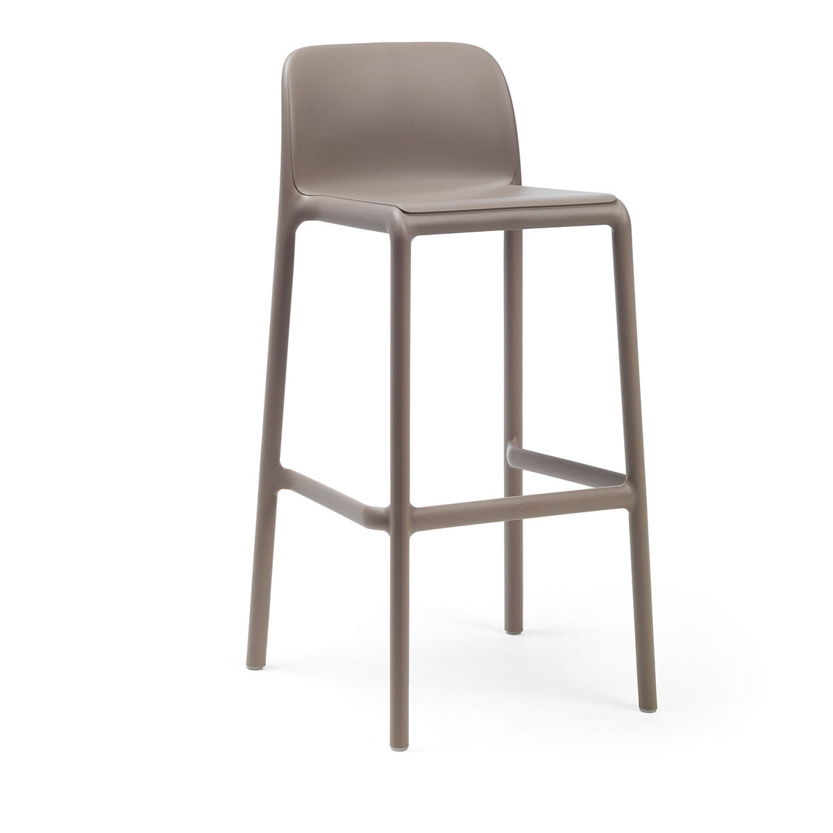 Outdoor Barstuhl FARO - tortora - Barstuhl Kunststoff