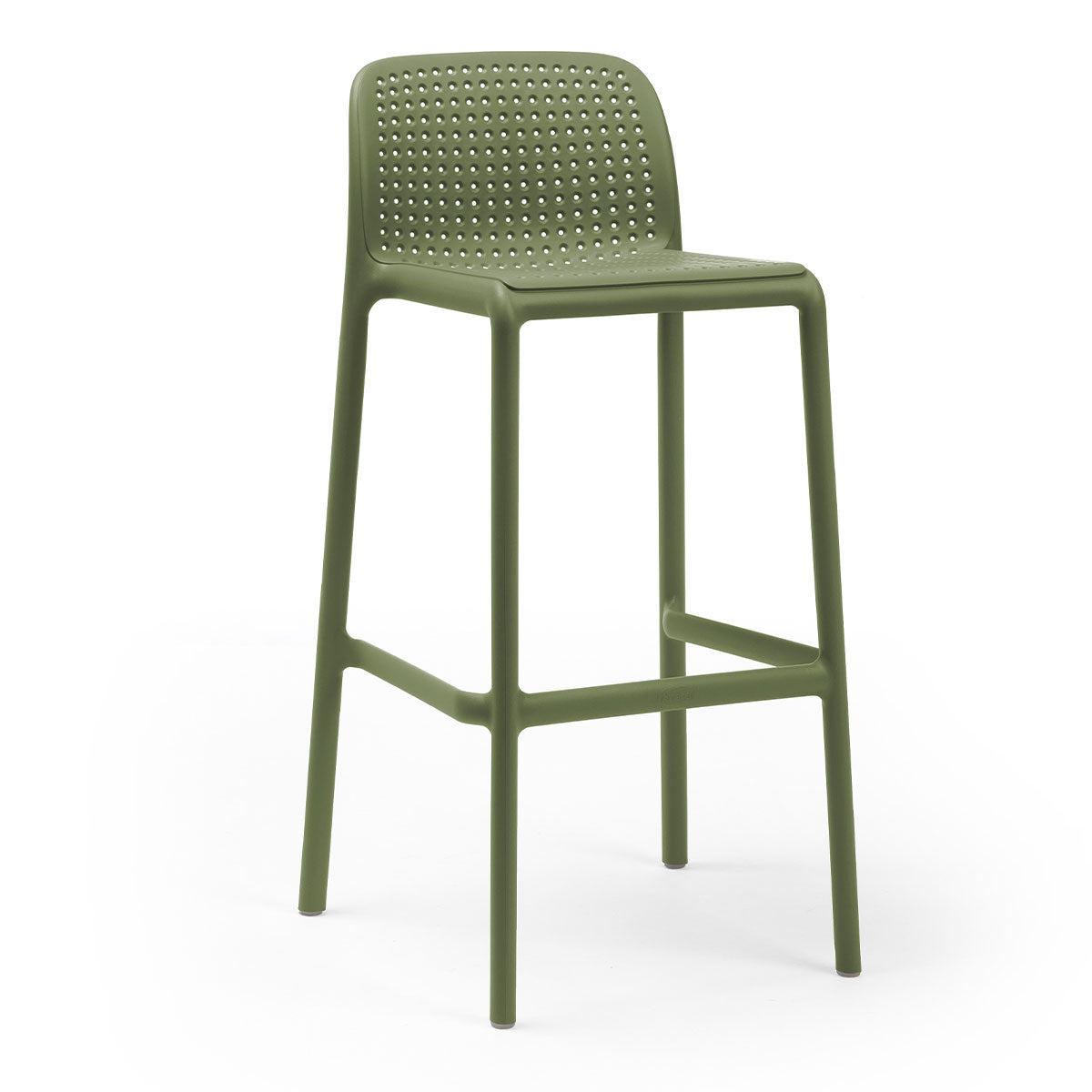 Outdoor Barstuhl LIDO - agave - Barstuhl Kunststoff