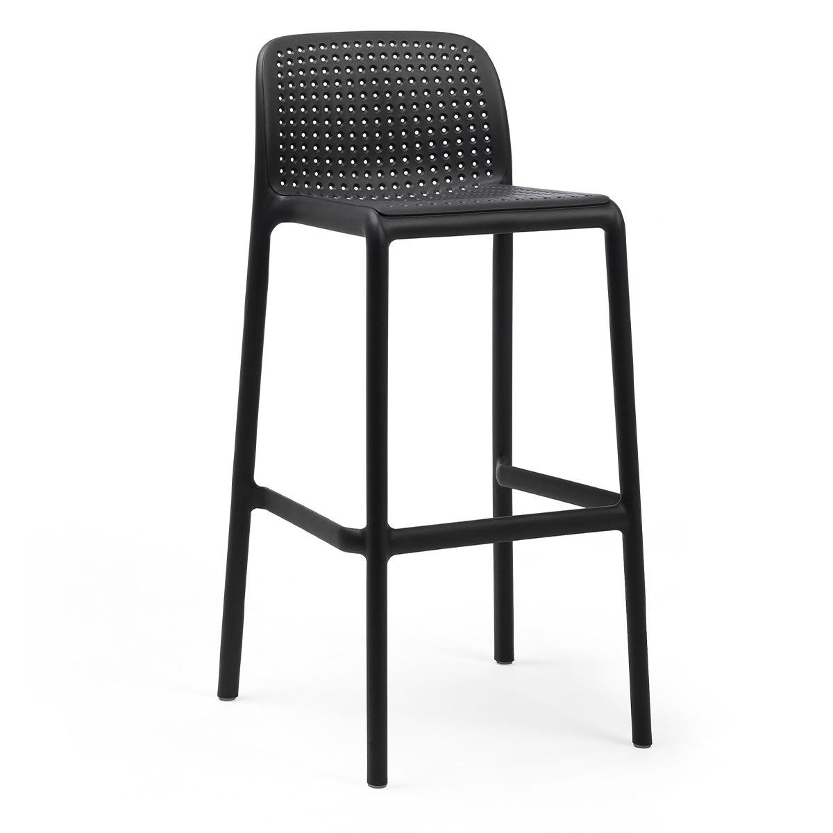 Outdoor Barstuhl LIDO - anthracite - Barstuhl Kunststoff