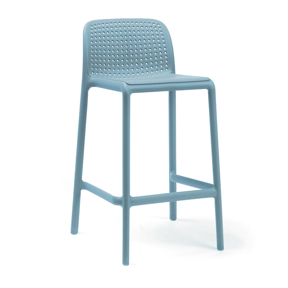 Outdoor Barstuhl LiDO MINI - celeste - Barstuhl Kunststoff