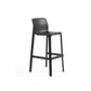 Outdoor Barstuhl NET - anthracite - Barstuhl Kunststoff